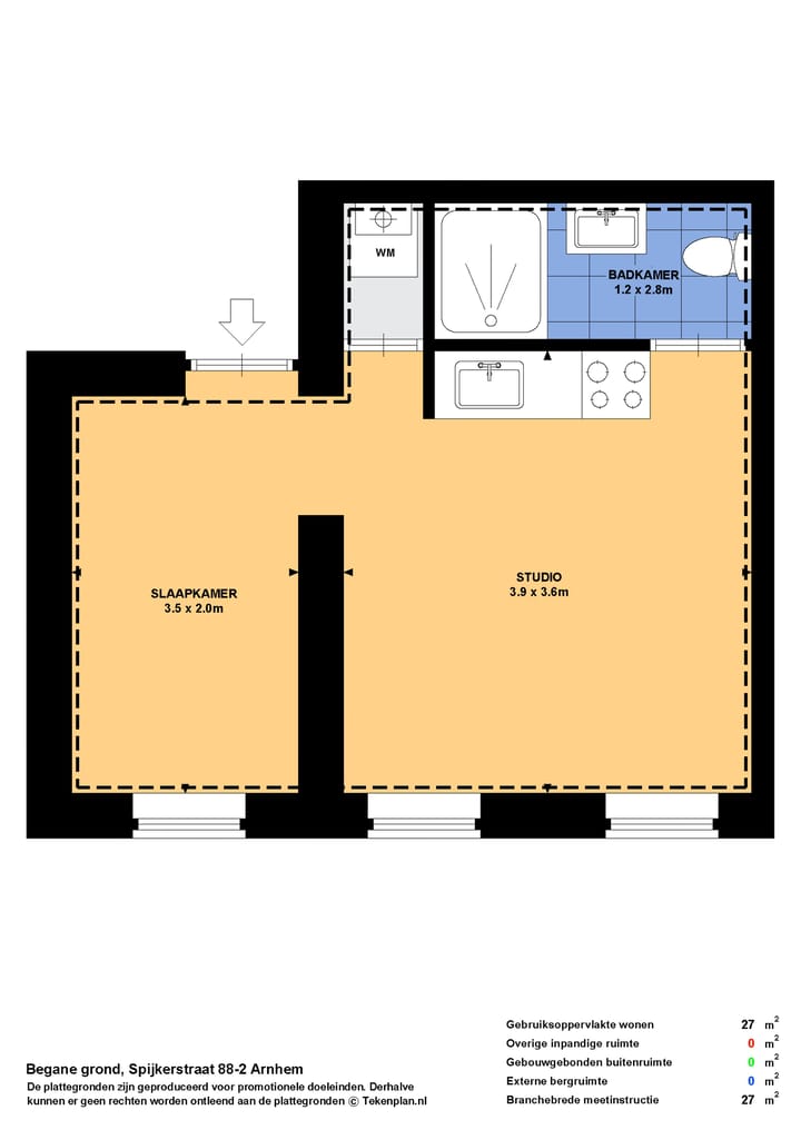 Foto 12 van Spijkerstraat 88-2