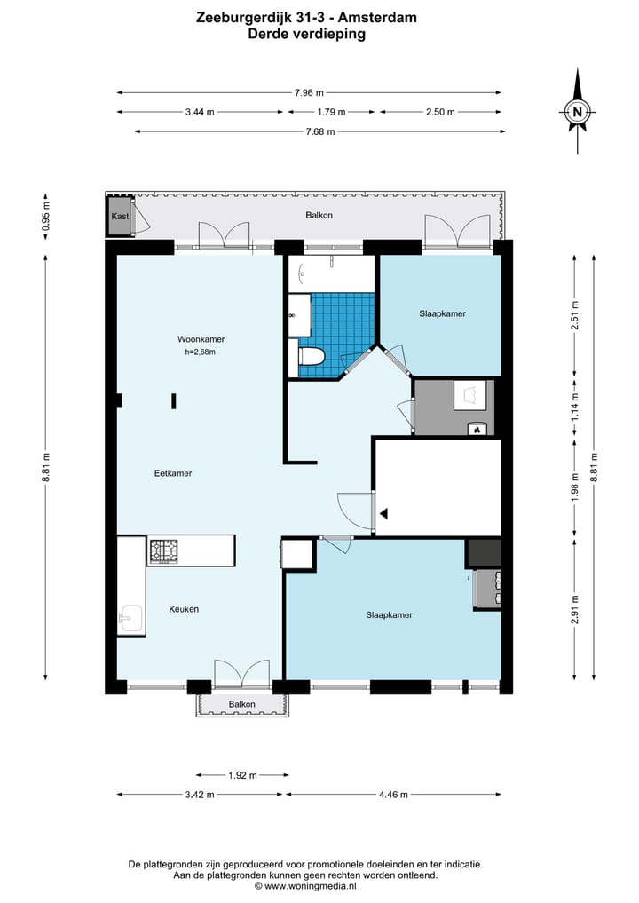Foto 27 van Zeeburgerdijk 31-3