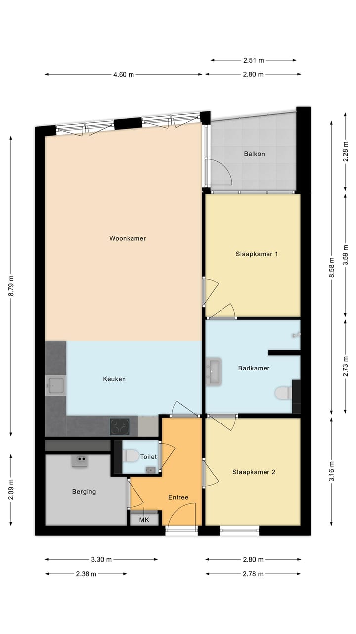 Foto 38 van Willibrorduslaan 1-K