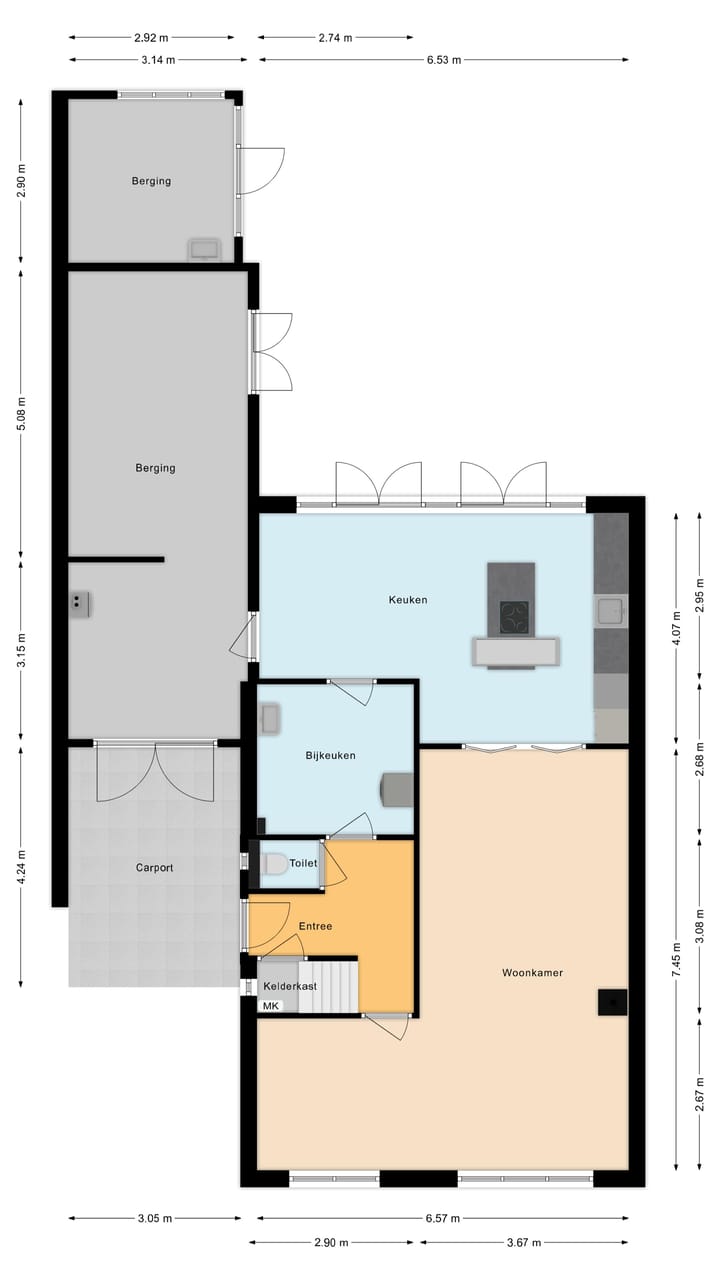 Foto 75 van Duizendschoonstraat 35