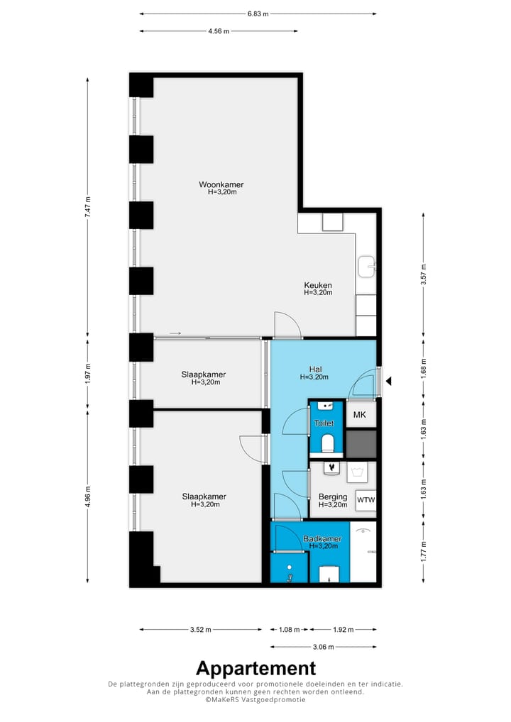 Foto 30 van Sint Pieterskade 8-B03