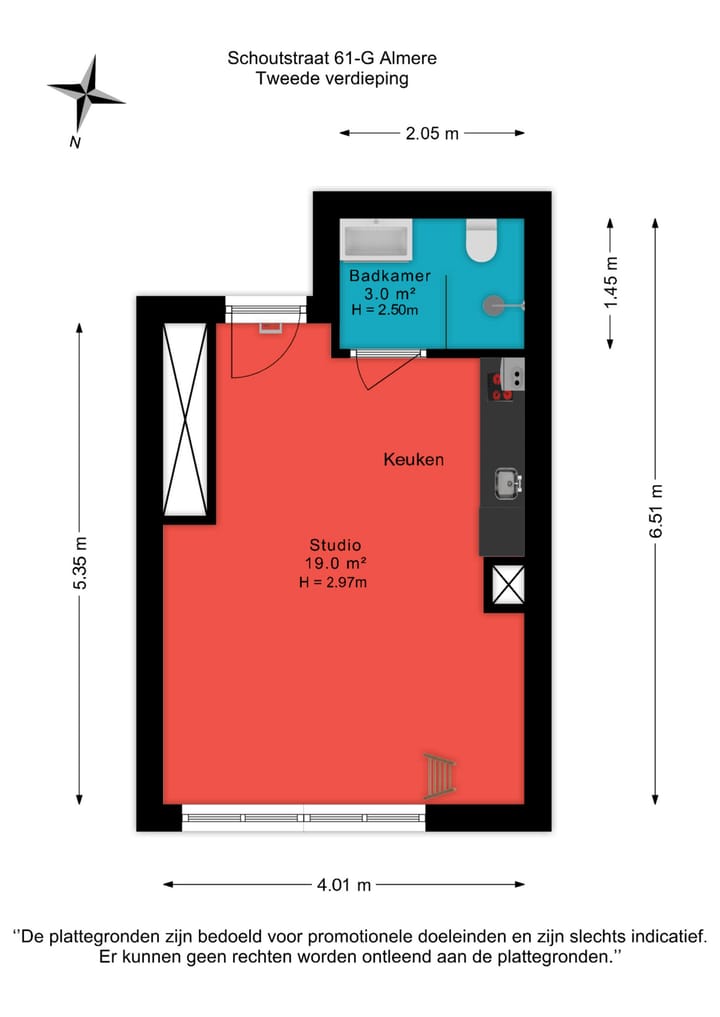 Foto 48 van Schoutstraat 61-G