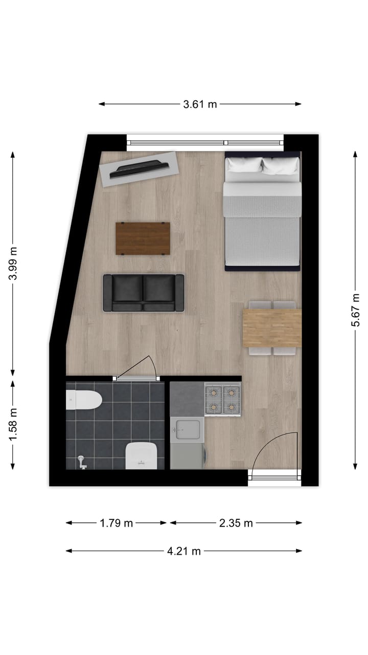 Foto 22 van Korvelseweg 61-05