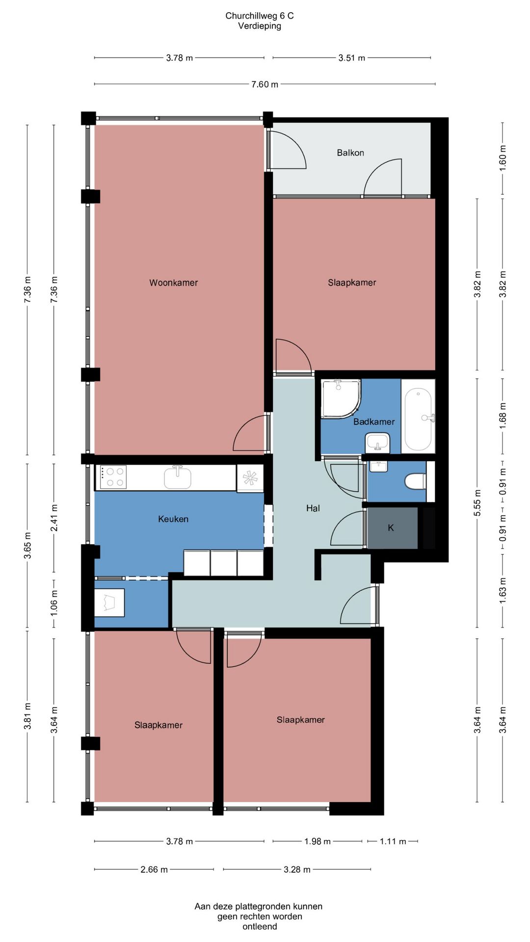 Foto 32 van Churchillweg 6-C
