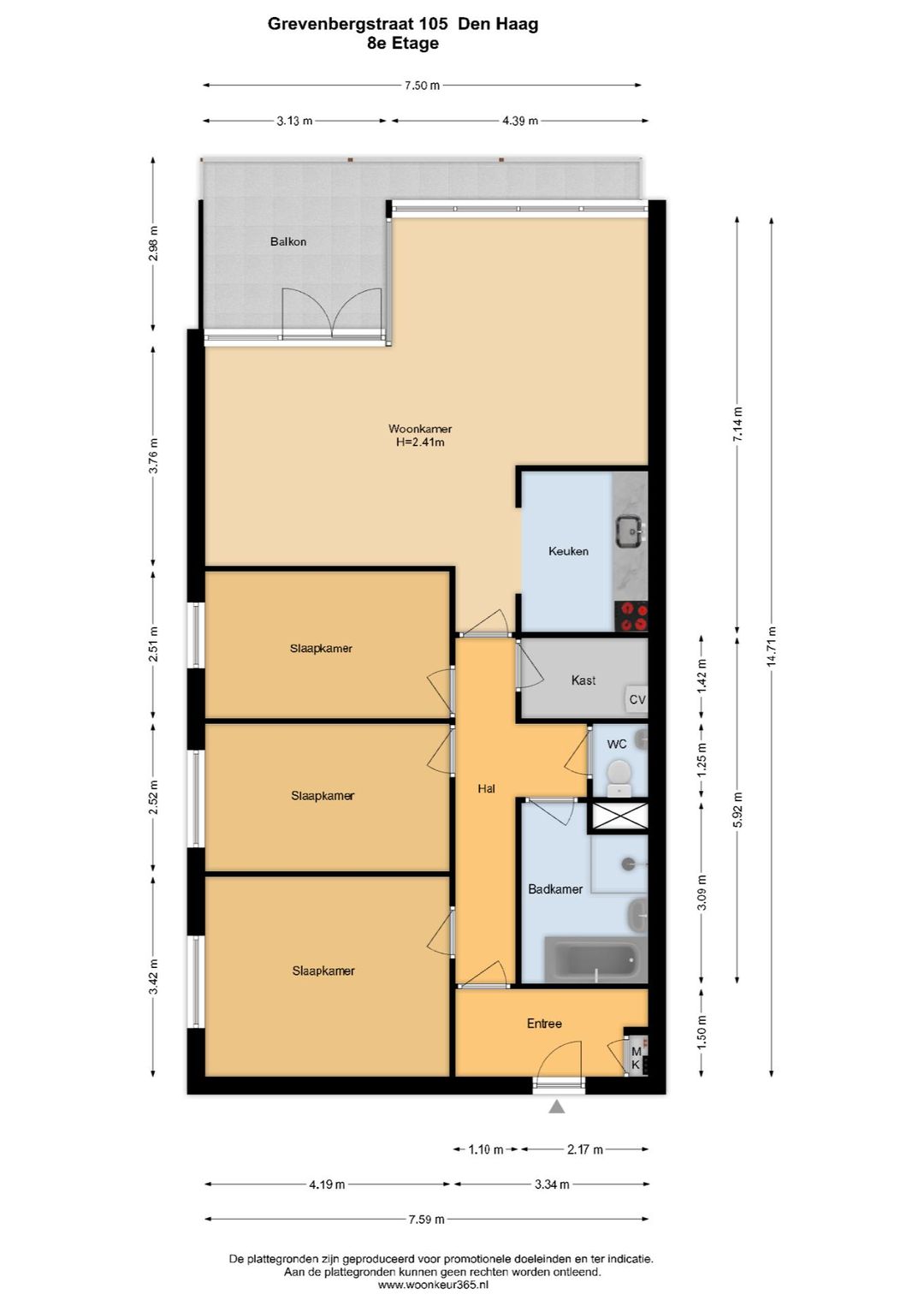 Foto 28 van Grevenbergstraat 105