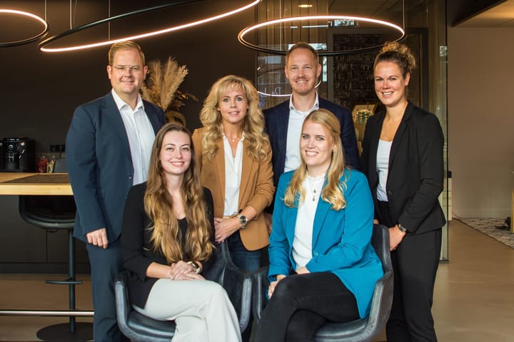 Een promotiefoto voor op kantoor