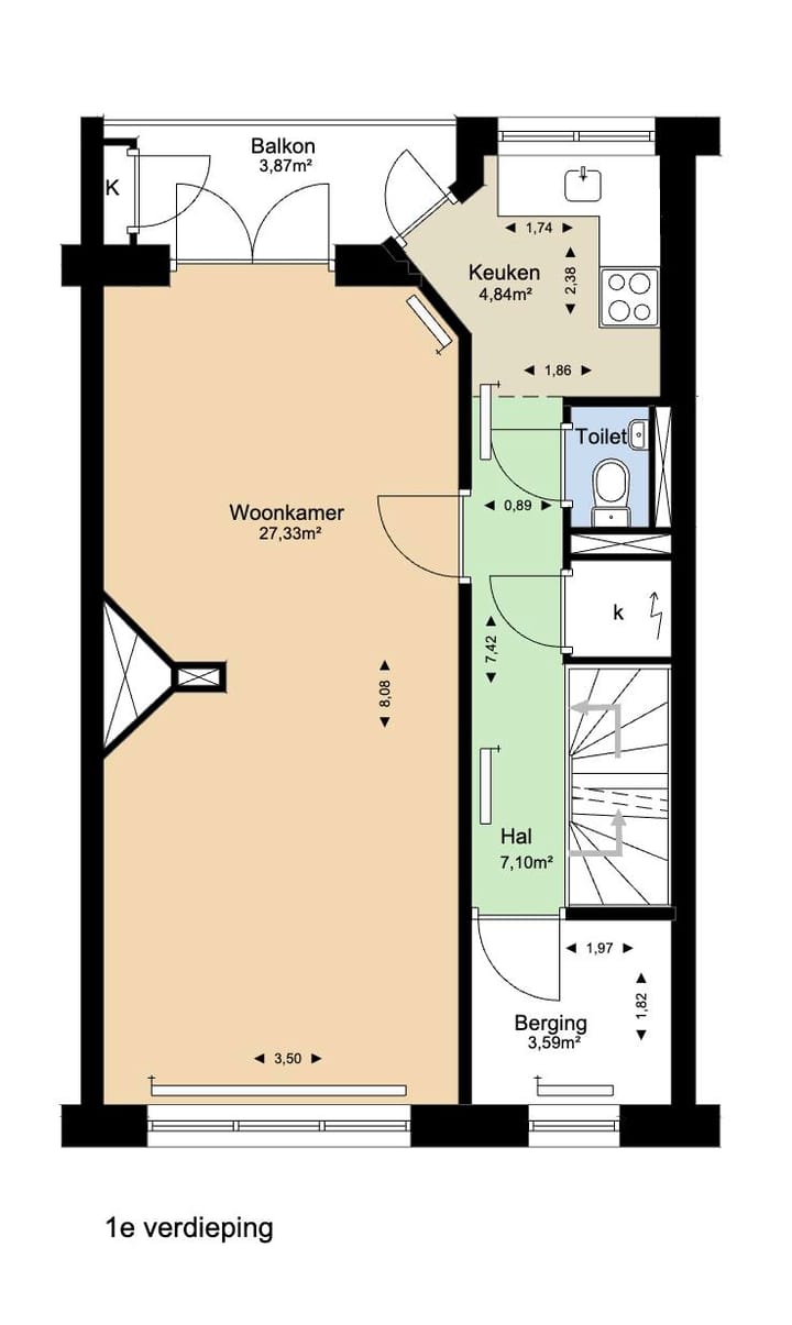 Foto 13 van Meeuwenlaan 293-1
