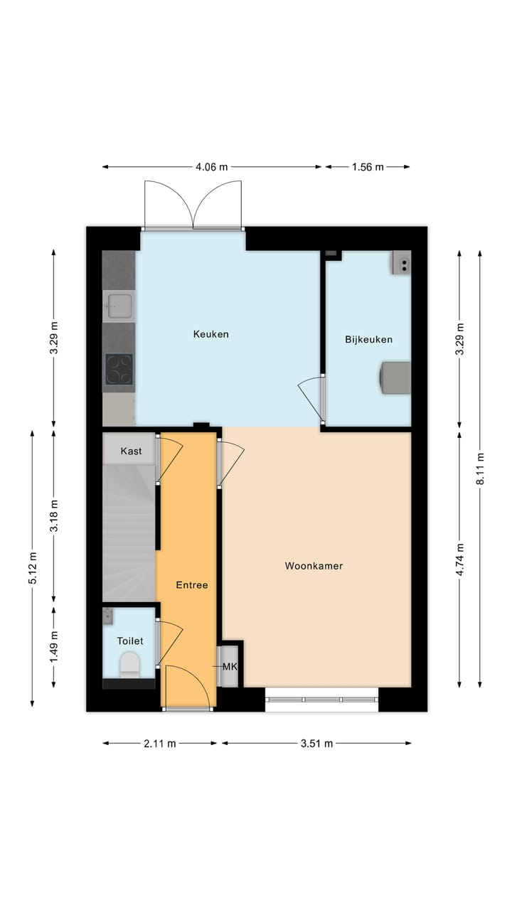 Foto 34 van Houtstraat 56-G