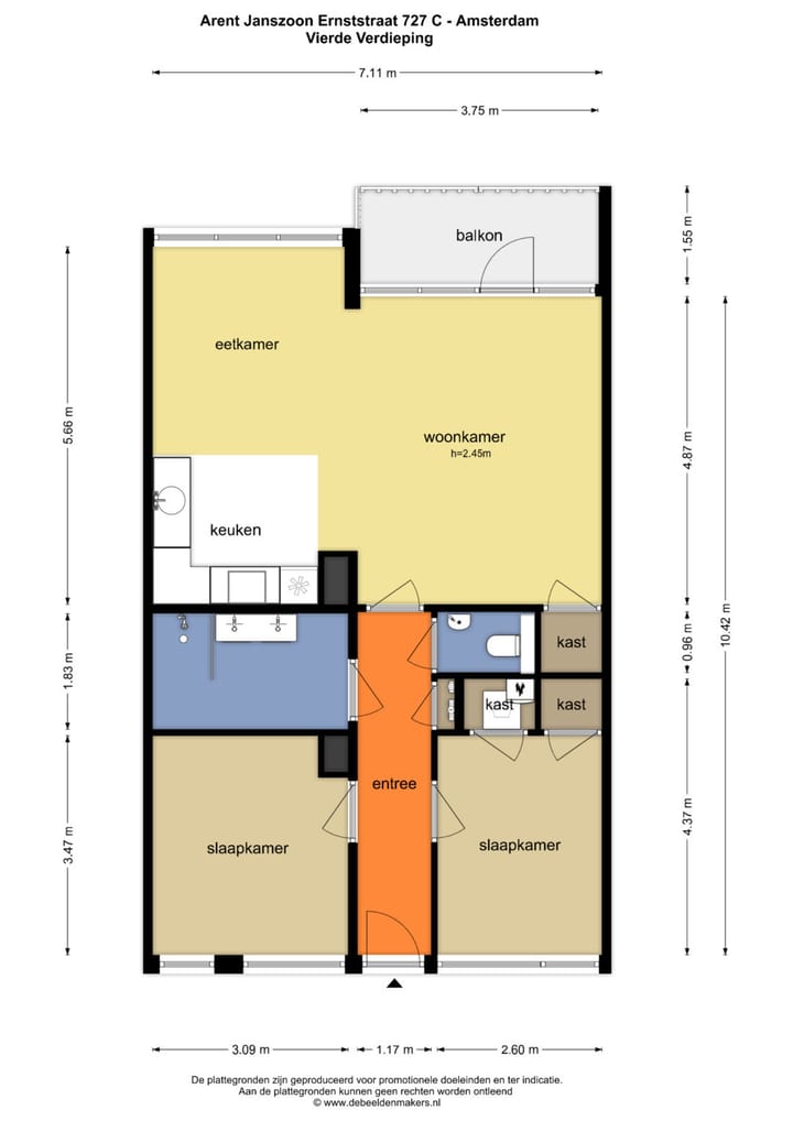 Photo 25 of Arent Janszoon Ernststraat 727-C