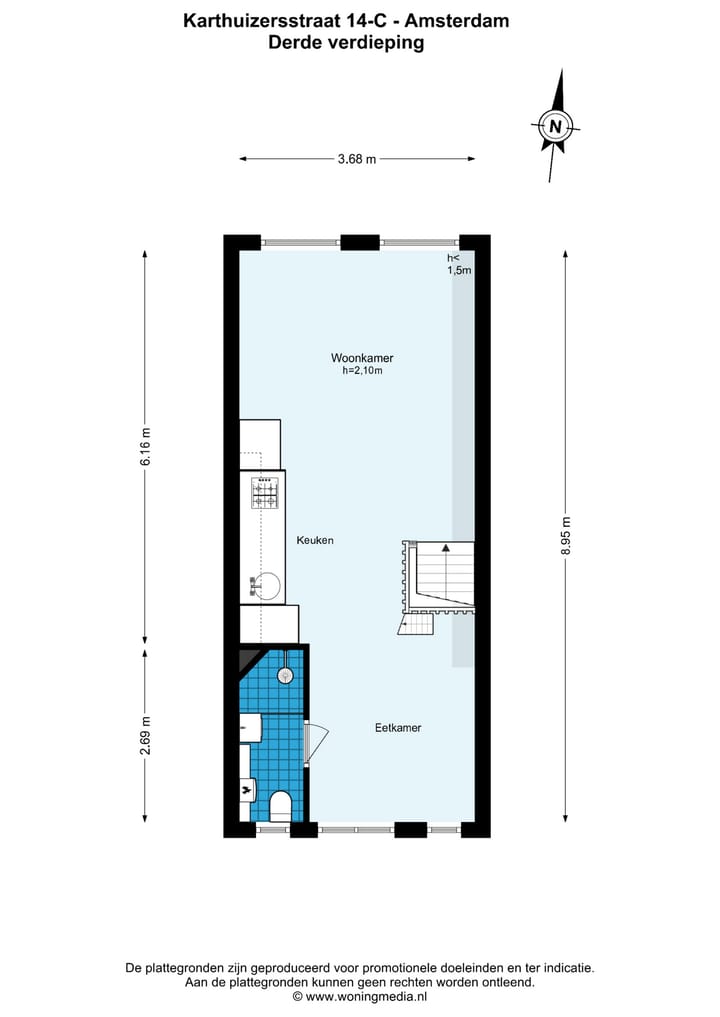 Foto 31 van Karthuizersstraat 14-C