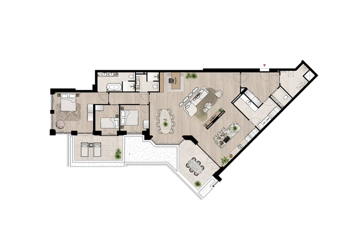 Foto 19 van Appartement (Bouwnr. G1a.01.02)