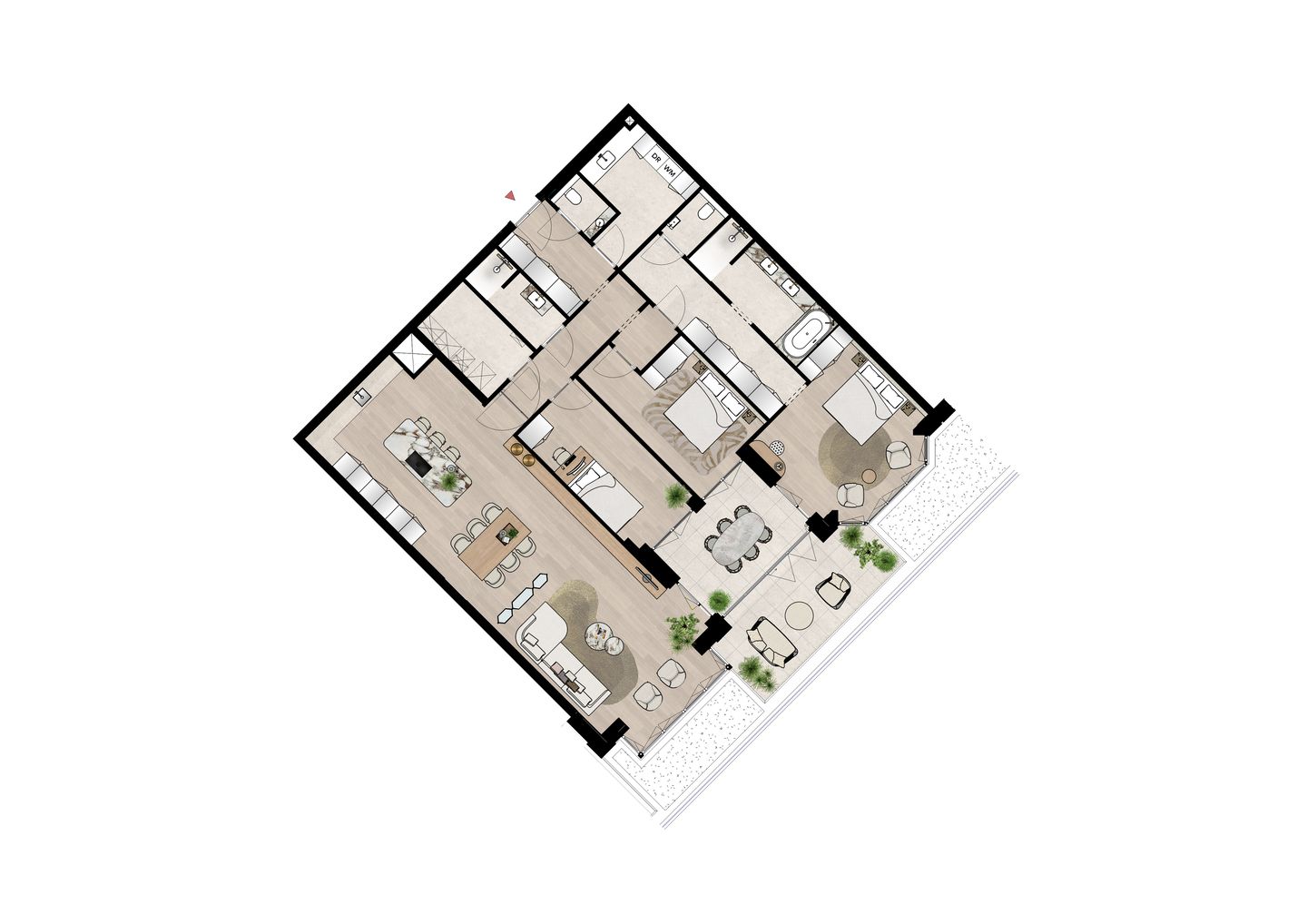 Foto 19 van Appartement (Bouwnr. G1a.01.04)