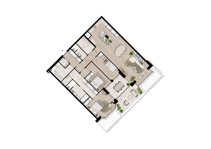 Foto 19 van Appartement (Bouwnr. G1a.01.05)