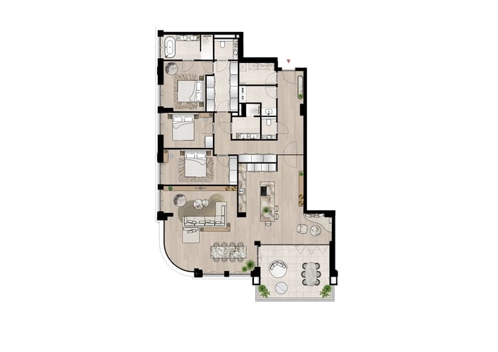 Foto 19 van Appartement (Bouwnr. G1a.02.11)