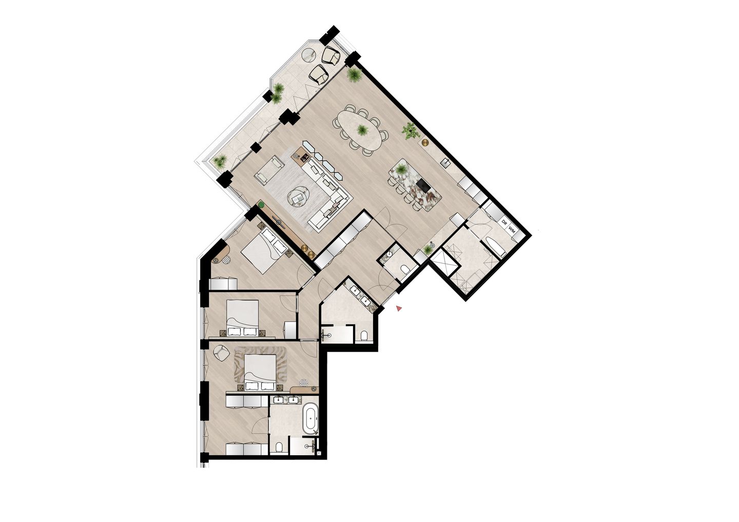 Foto 19 van Appartement (Bouwnr. G1a.02.13)