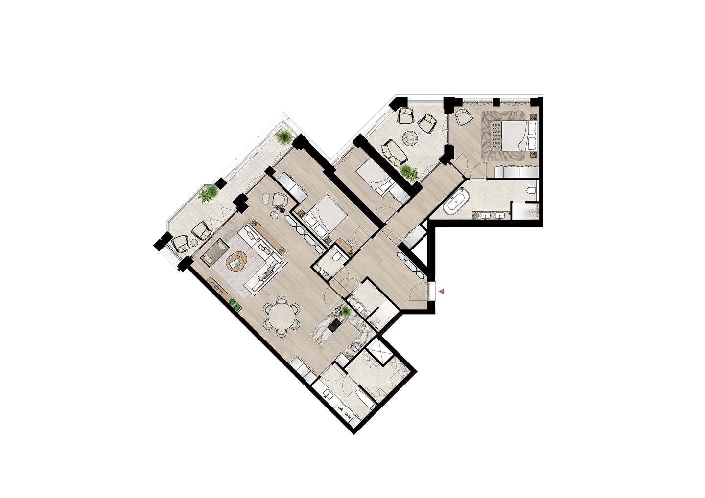 Foto 19 van Appartement (Bouwnr. G1a.02.18)