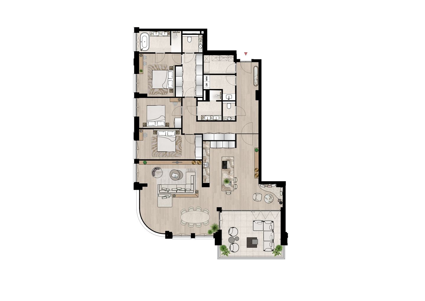 Foto 19 van Appartement (Bouwnr. G1a.04.31)