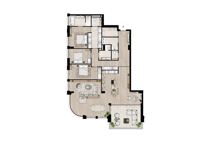 Foto 19 van Appartement (Bouwnr. G1a.04.31)