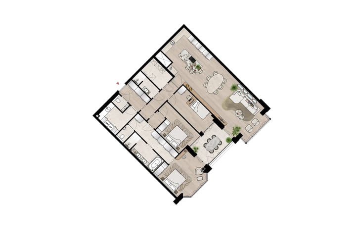 Foto 19 van Appartement (Bouwnr. G1a.04.35)