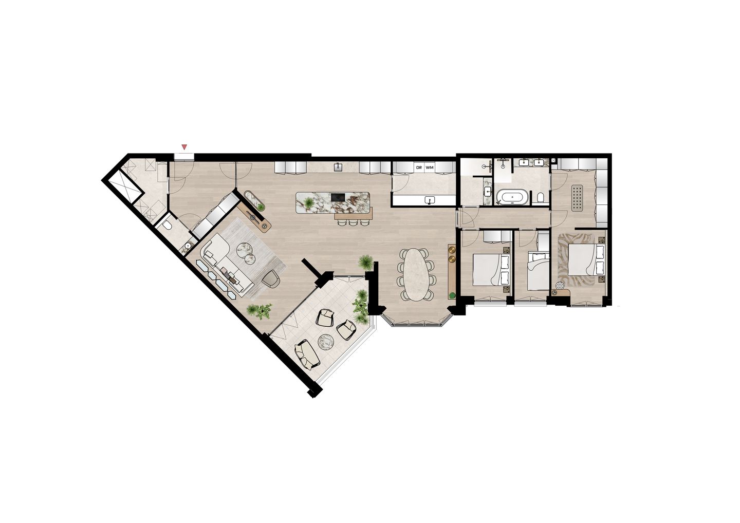 Foto 19 van Appartement (Bouwnr. G1a.04.36)