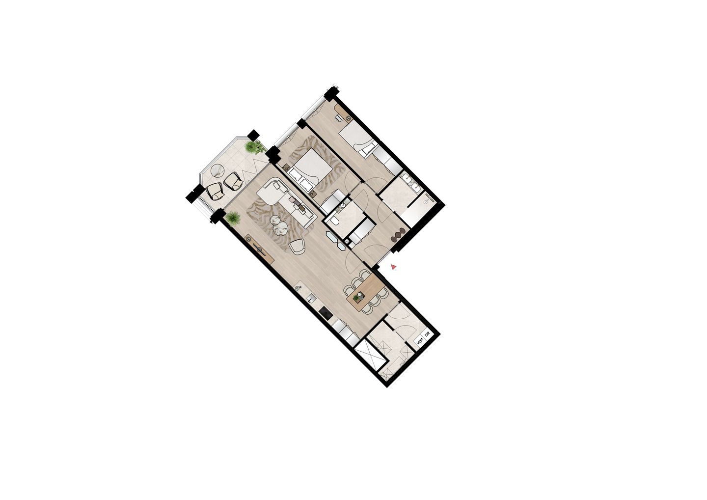 Foto 19 van Appartement (Bouwnr. G1a.04.40)