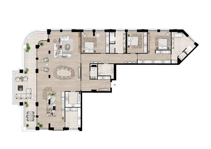 Foto 19 van Appartement (Bouwnr. G1a.05.41)