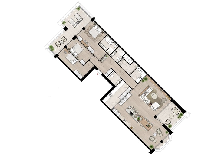 Foto 19 van Appartement (Bouwnr. G1a.05.44)