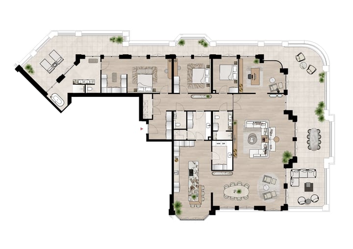 Foto 19 van Appartement (Bouwnr. G1a.05.46)