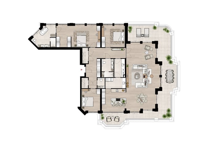 Foto 19 van Appartement (Bouwnr. G1a.06.52)