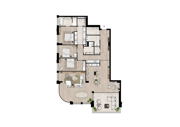 Foto 19 van Appartement (Bouwnr. G1a.03.21)