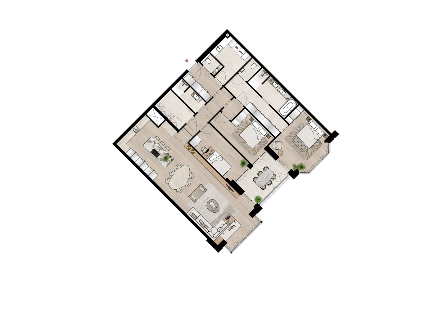 Foto 19 van Appartement (Bouwnr. G1a.03.24)