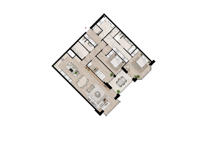 Foto 19 van Appartement (Bouwnr. G1a.03.24)