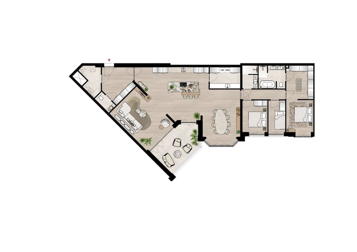 Foto 19 van Appartement (Bouwnr. G1a.03.26)