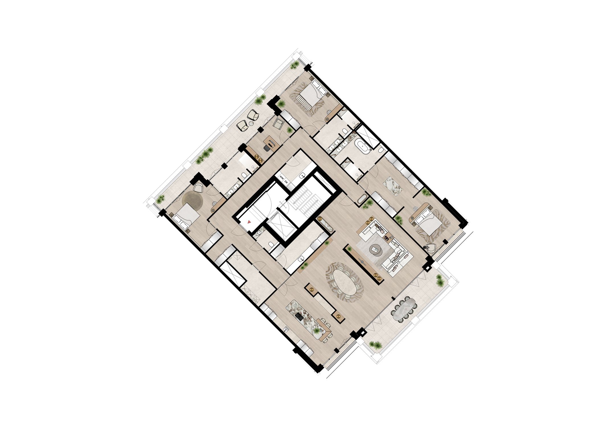 Foto 18 van Penthouse (Bouwnr. G1a.07.54)