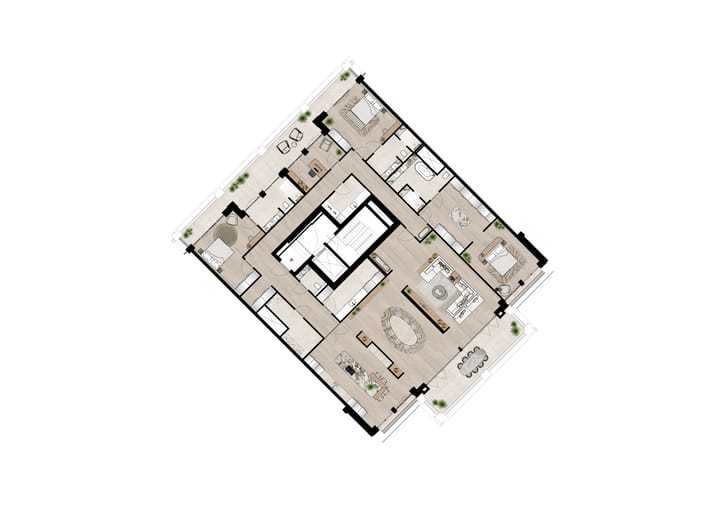 Foto 18 van Penthouse (Bouwnr. G1a.07.54)