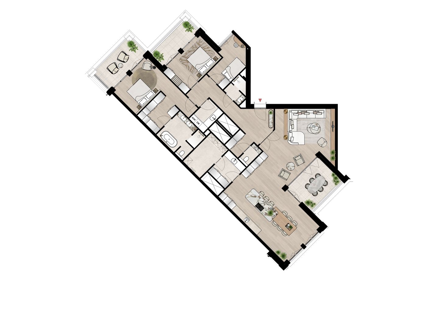 Foto 19 van Appartement (Bouwnr. G1a.06.51)