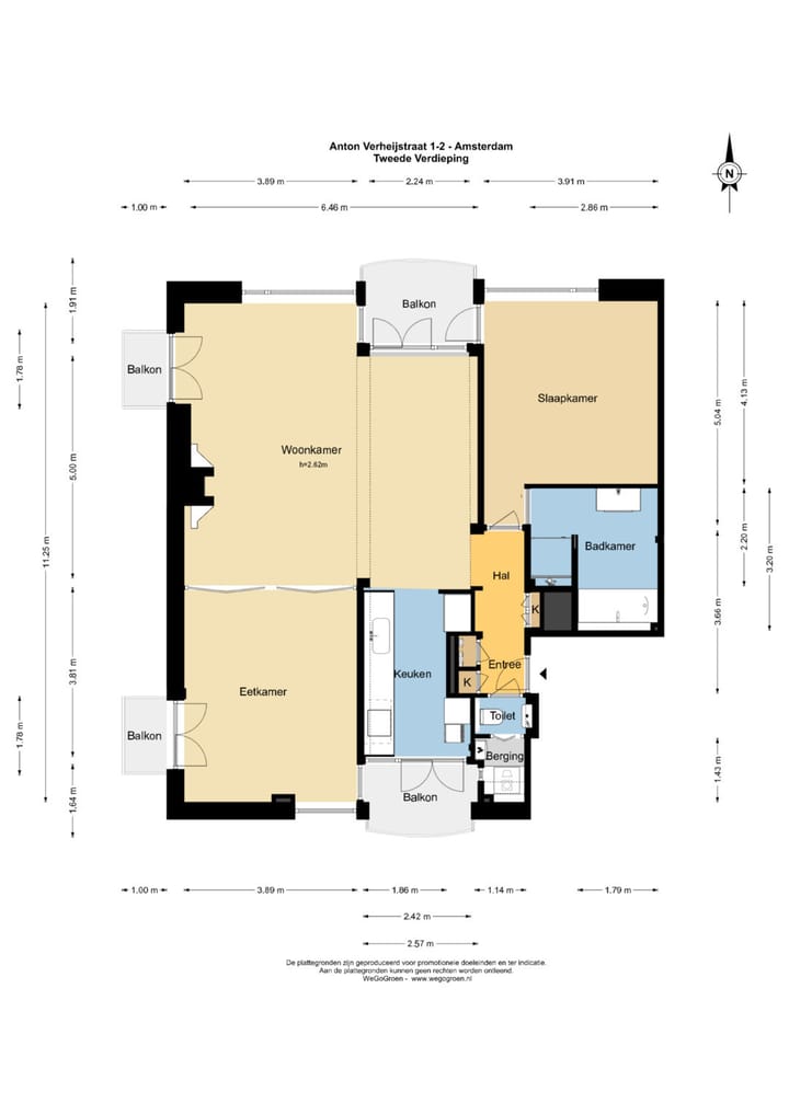 Foto 30 van Anton Verheijstraat 1-2
