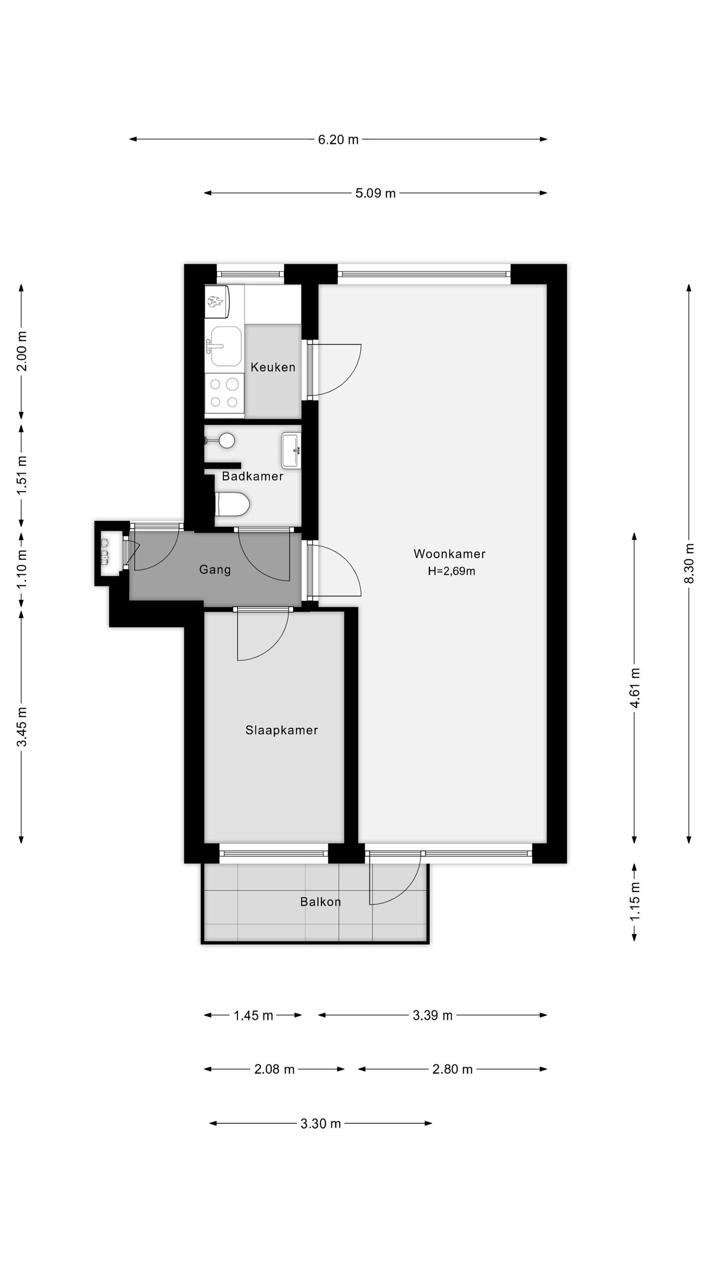 Foto 10 van Deensestraat 54-A