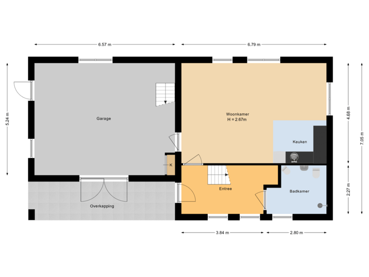 Bijgebouw Begane grond