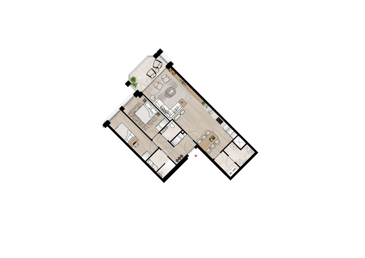 Foto 19 van Appartement (Bouwnr. G1a.02.19)