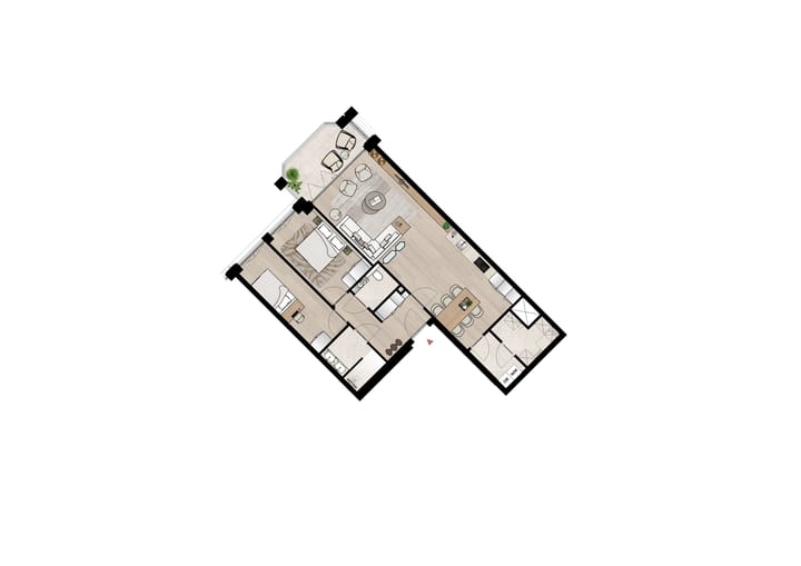 Foto 19 van Appartement (Bouwnr. G1a.02.19)