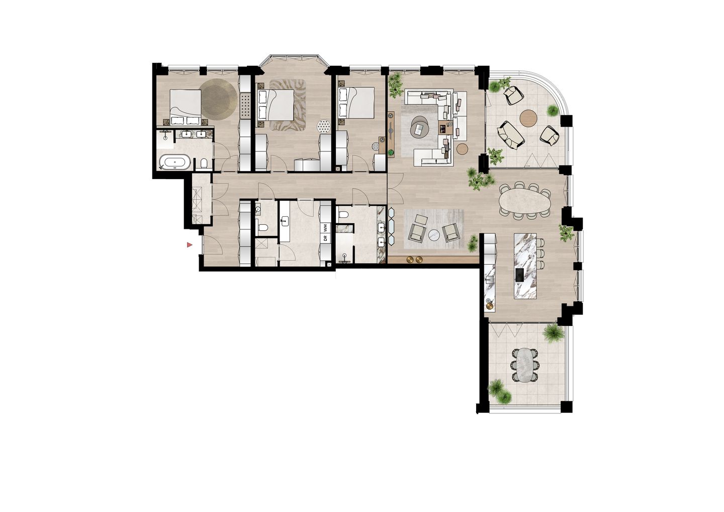 Foto 19 van Appartement (Bouwnr. G1a.03.27)