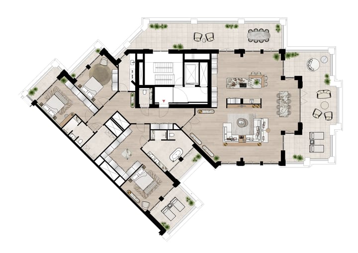 Photo 19 of Penthouse (Bouwnr. G1a.07.55)