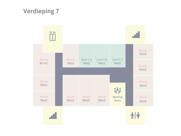 7e verdieping
