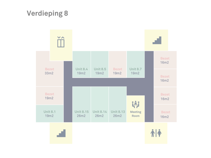 8e verdieping