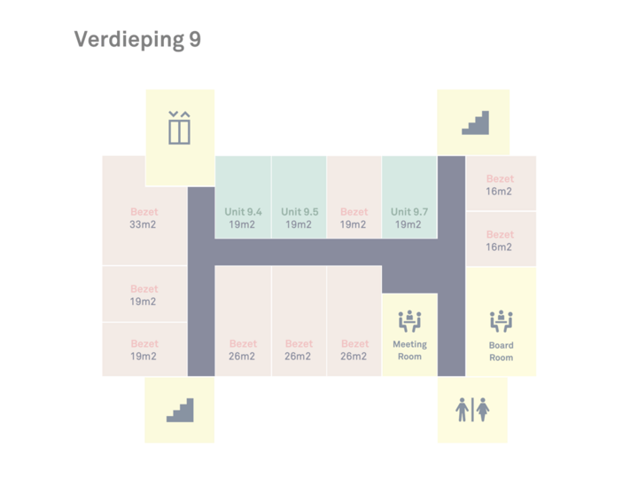 9e verdieping