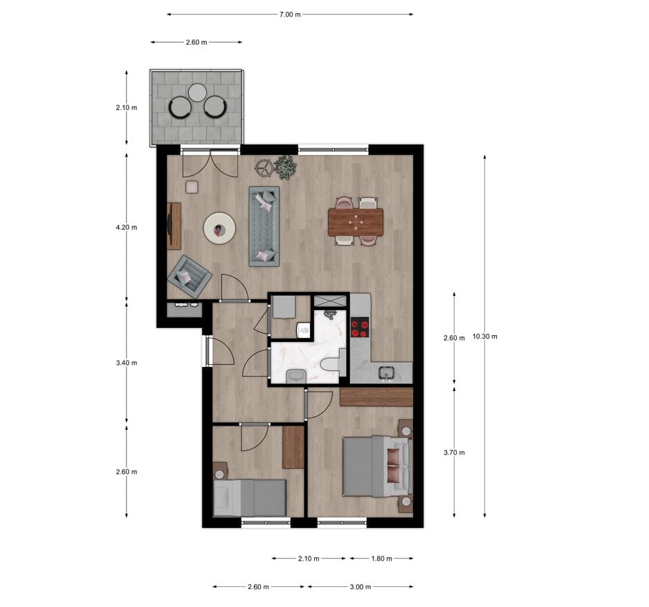 Foto 21 van Pieter van Vollenhovenstraat 7