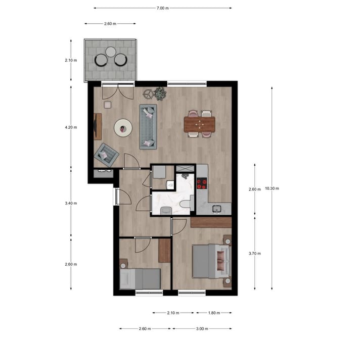 Foto 21 van Pieter van Vollenhovenstraat 7