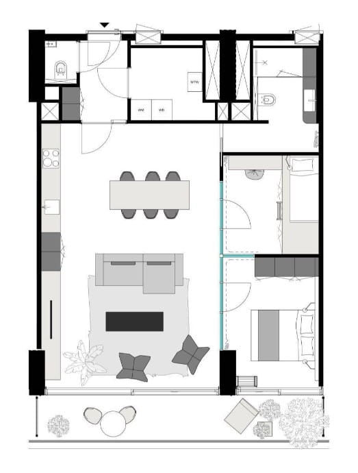Foto 14 van Flexibele lofts 90 m2 (Bouwnr. 56)