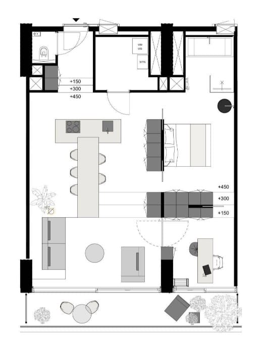 Foto 15 van Flexibele lofts 90 m2 (Bouwnr. 56)